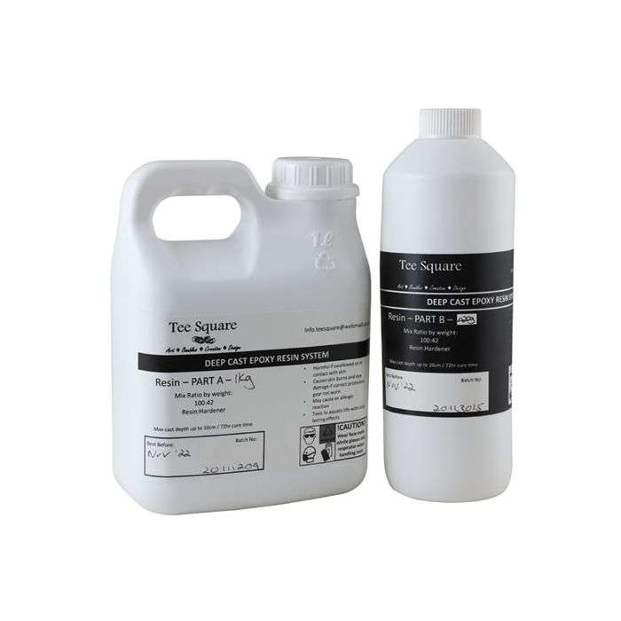 Tee Square Clear Casting Epoxy Resin Kit 1.42kg