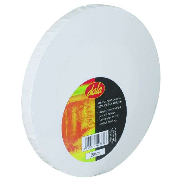Dala Round Stretch Canvas 20cm