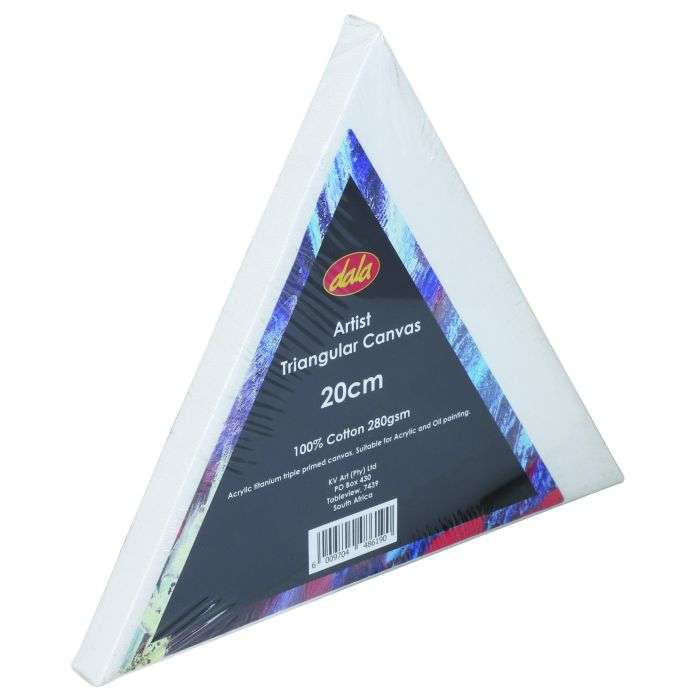 Dala Artist Triangular Canvas 20cm