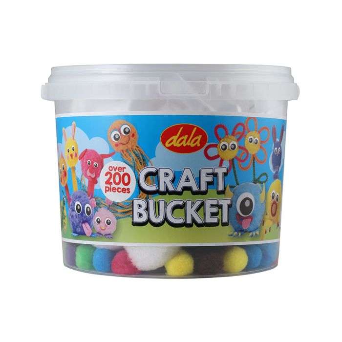 Dala Big Craft Bucket 200 Piece