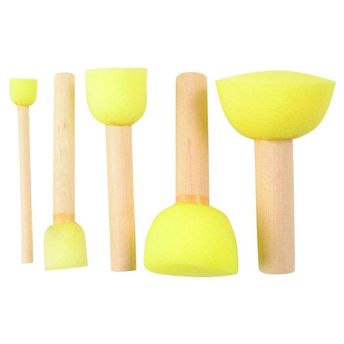 5 Piece Stump Mushroom Set