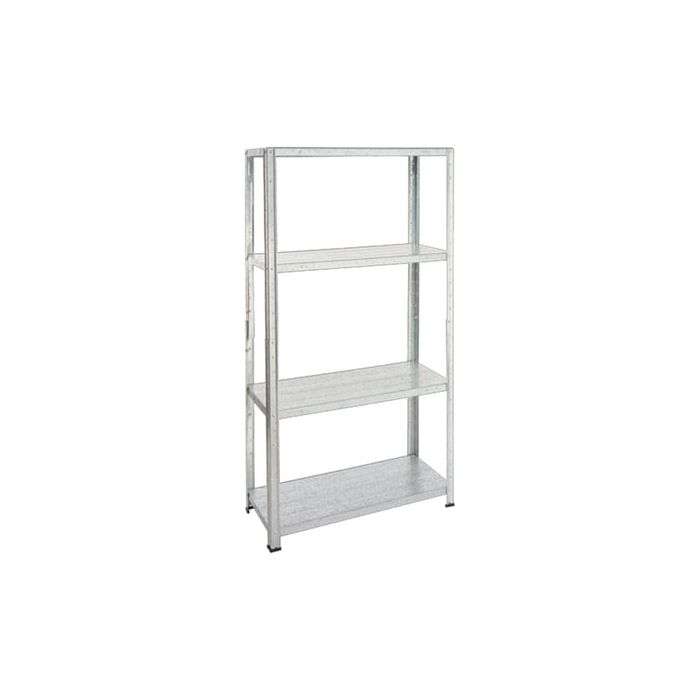 Wildberry Galvanized Steel 4 Tier Shelf 1370 x 700 x 305mm