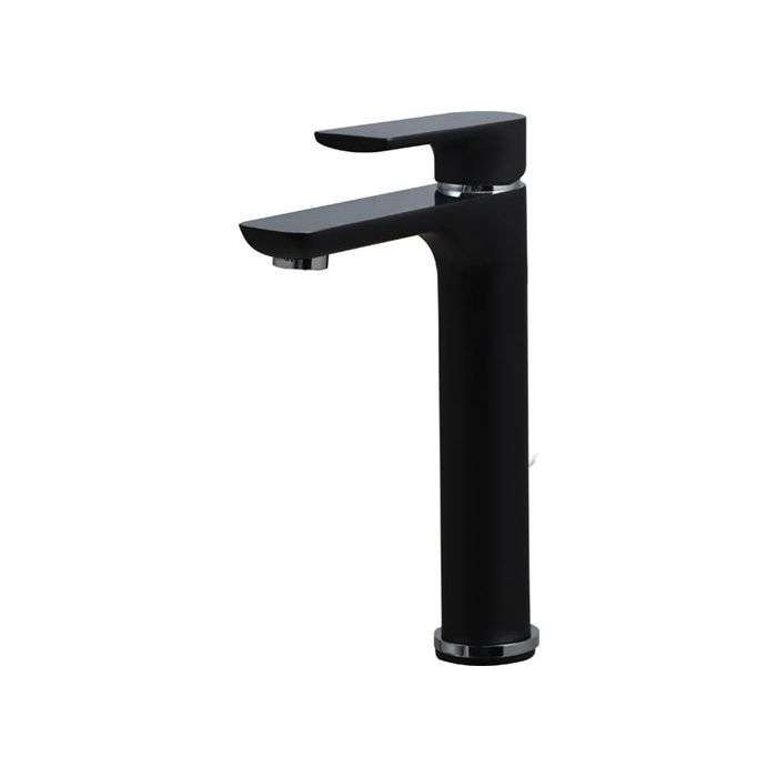 Bijiou Black Geneva Raised Basin Mixer