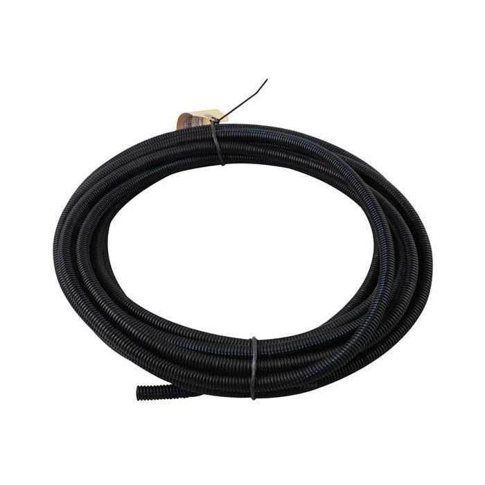 Black Convoluted Split Tubing 4.5mm x 10m