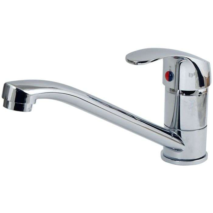Icon Red Chrome Plated Pisces II Deck Type Sink Mixer