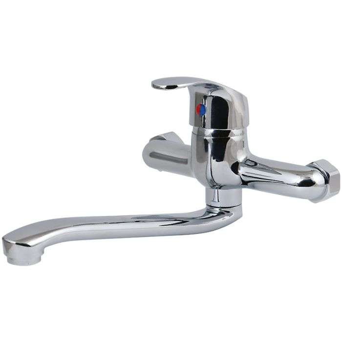 Icon Red Chrome Plated Pisces II Sink Mixer