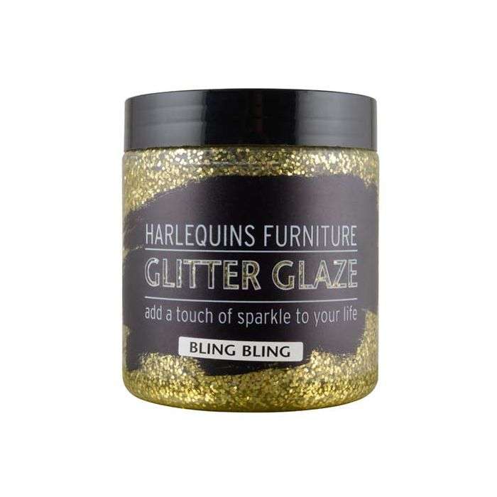 Harlequin's Bling Bling Glitter Glaze Paint 450ml