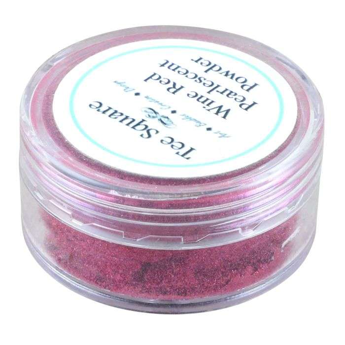 Tee Square Resin Pigment Powder Wine Red 5g