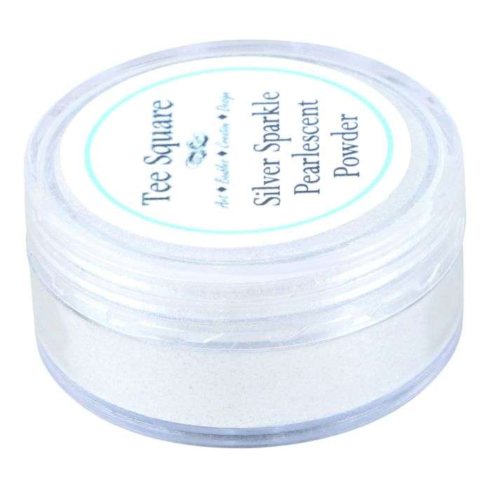Tee Square Resin Pigment Powder Silver Sparkle 5g