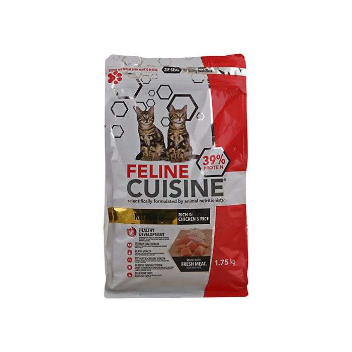 Feline Cuisine Chicken & Rice Kitten Food 1.7kg