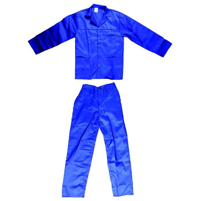 Royal Blue Reflective 2 Piece Conti Suit Size 50