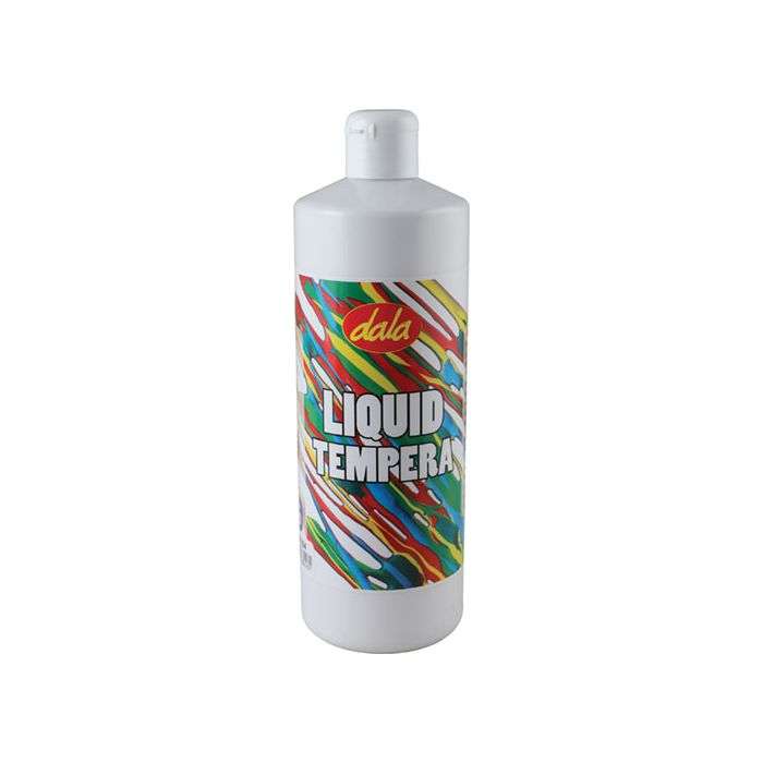 Dala Tempera Liquid Paint White 500ml