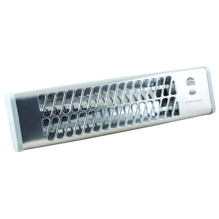Radiant Quartz Bathroom Heater 2 x 600W 535mm