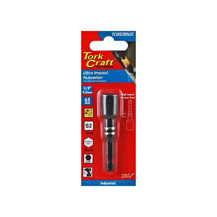 Tork Craft Magnetic Nutsetter 3/8" x 65mm