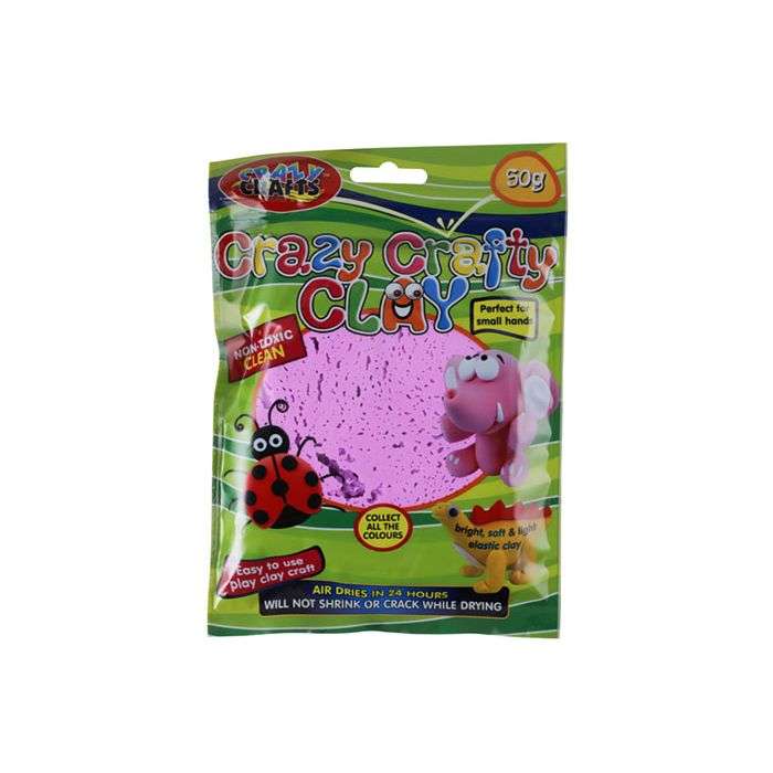 Crazy Crafts Lilac Craft Clay 50g