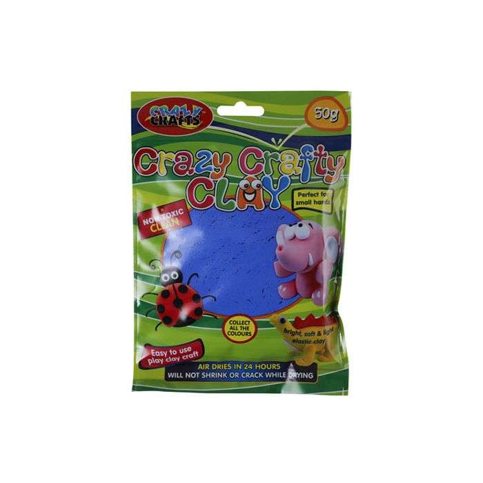 Crazy Crafts Royal Blue Craft Clay 50g
