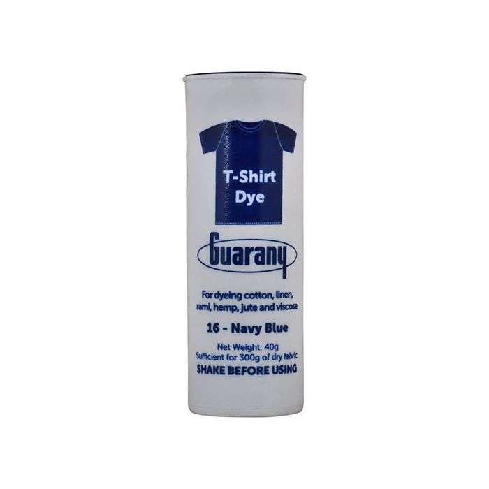 Guarany T-Shirt Dye Navy Blue 40g