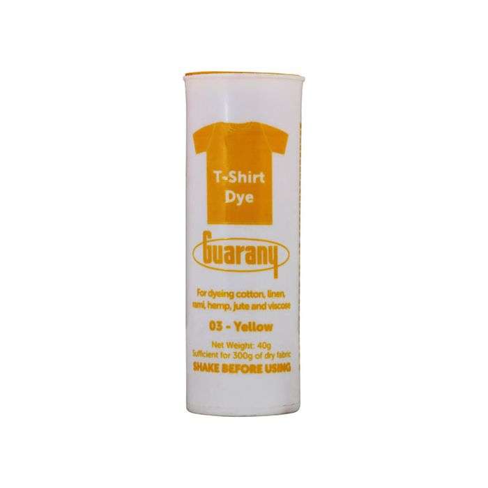 Guarany T-Shirt Dye Yellow 40g