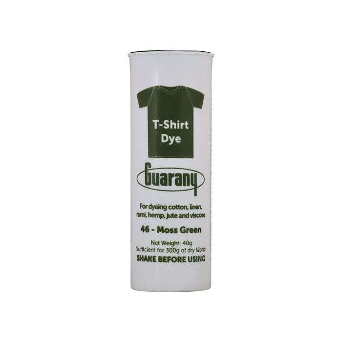 Guarany T-Shirt Dye Moss Green 40g