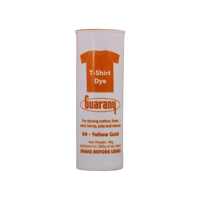 Guarany T-Shirt Dye Yellow Gold 40g