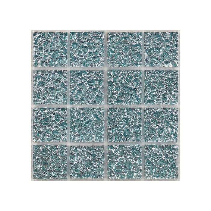 Mosaic Warehouse Rain Clear Glass Mosaic Tiles 100 x 100mm