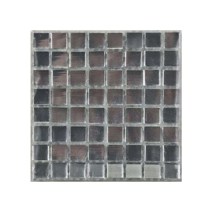 Mosaic Warehouse Mirror Clear Glass Mosaic Tiles 100 x 100mm