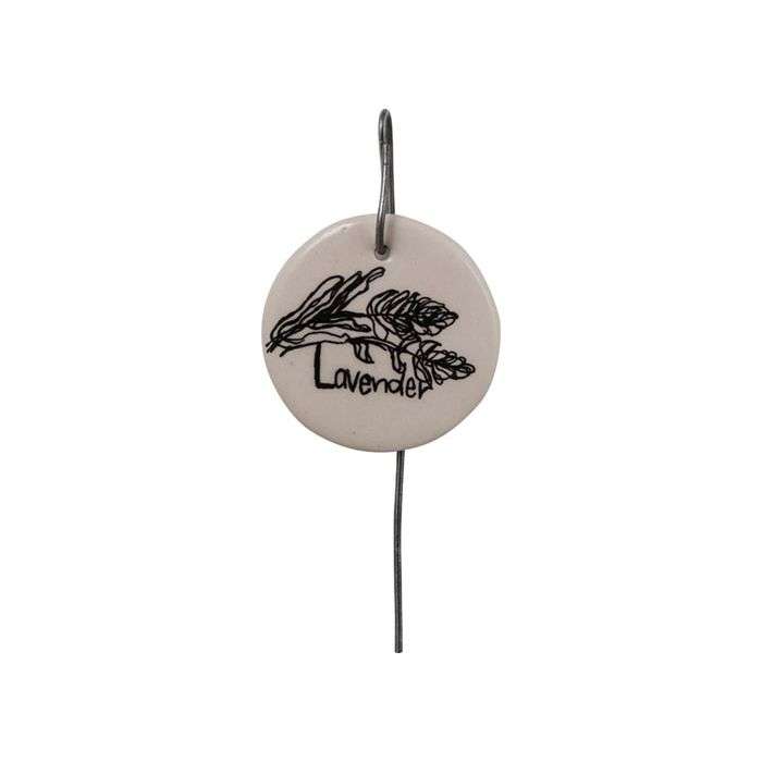 The Clay Club Lavender Herb Marker
