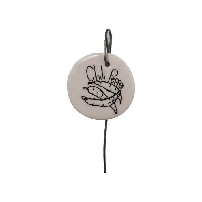 The Clay Club Chili Pepper Herb Marker