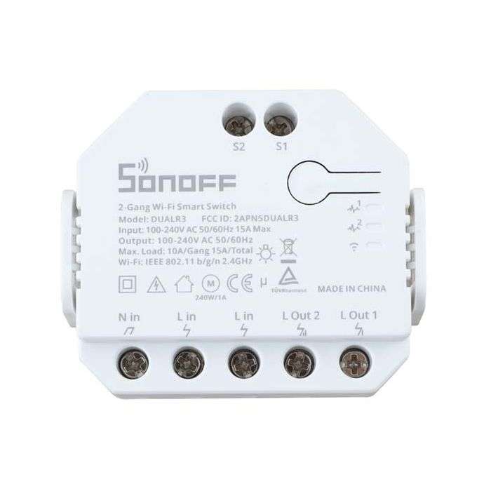 Sonoff Two Way Dual Channel Smart Wi-fi Switch