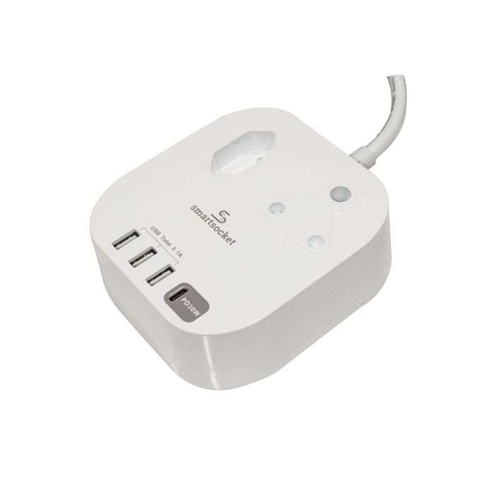 SmartSocket Compact USB Power Charging Hub