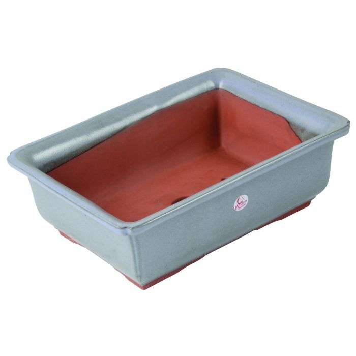 Salix Medium Rectangular Bonsai Pot 21 x 17 x 7cm
