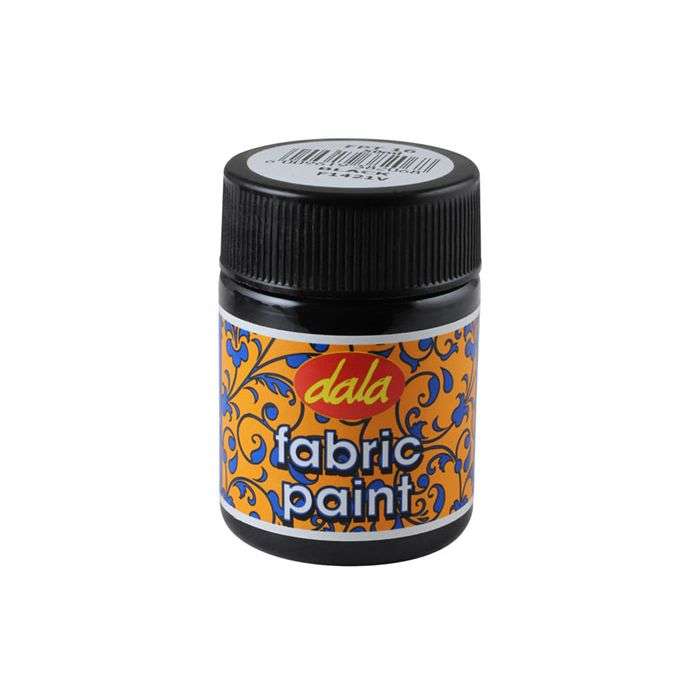 Dala Fabric Paint Black 50ml