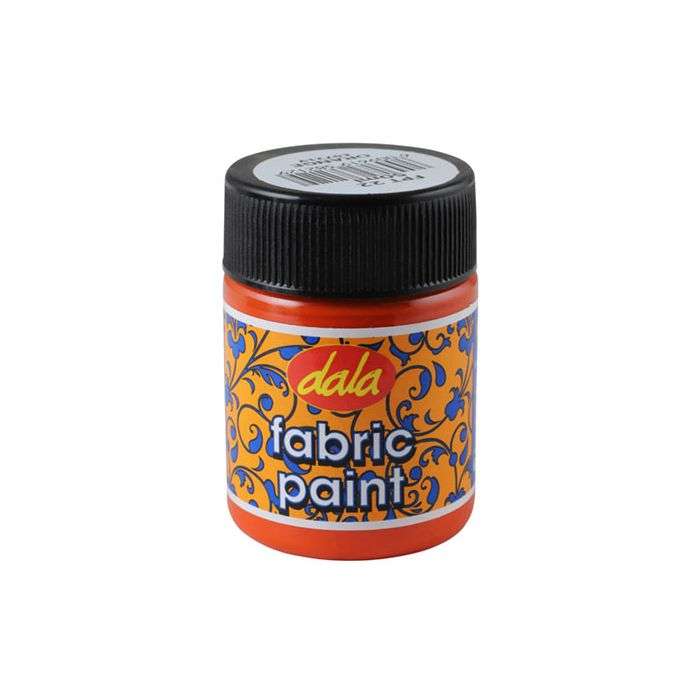 Dala Fabric Paint Orange 50ml
