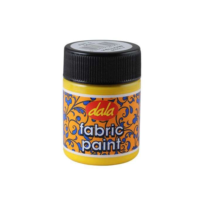 Dala Fabric Paint Yellow 50ml