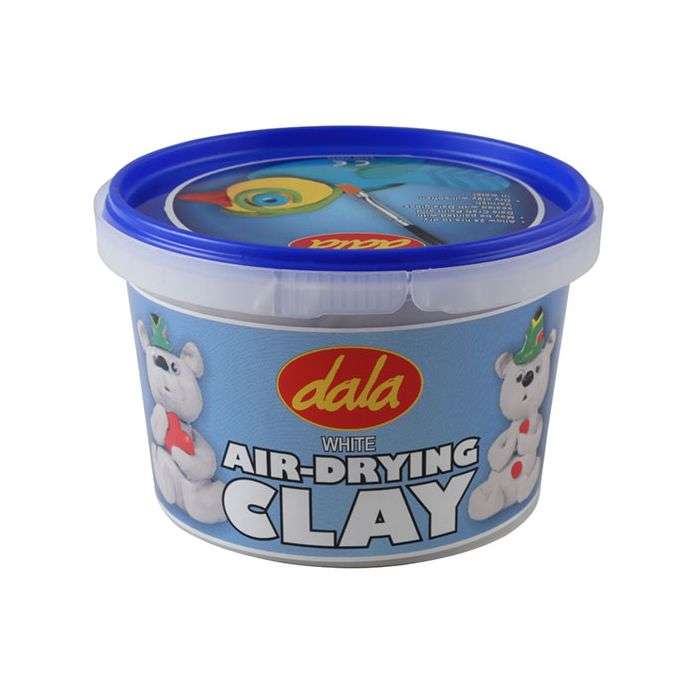 Dala White Air-Drying Clay 500g
