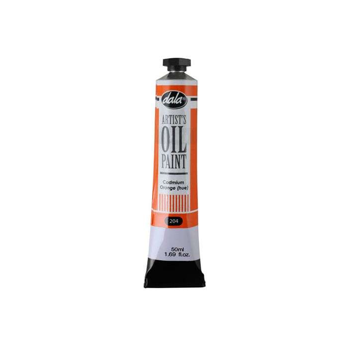Dala Artist's Oil Paint Cadmium Orange 50ml