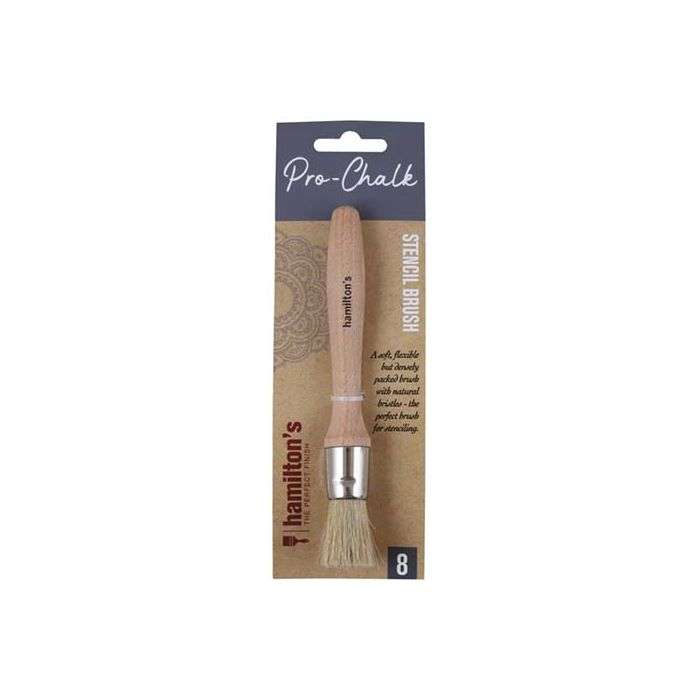 Hamilton's Pro-Chalk Stencil Paint Brush No. 8
