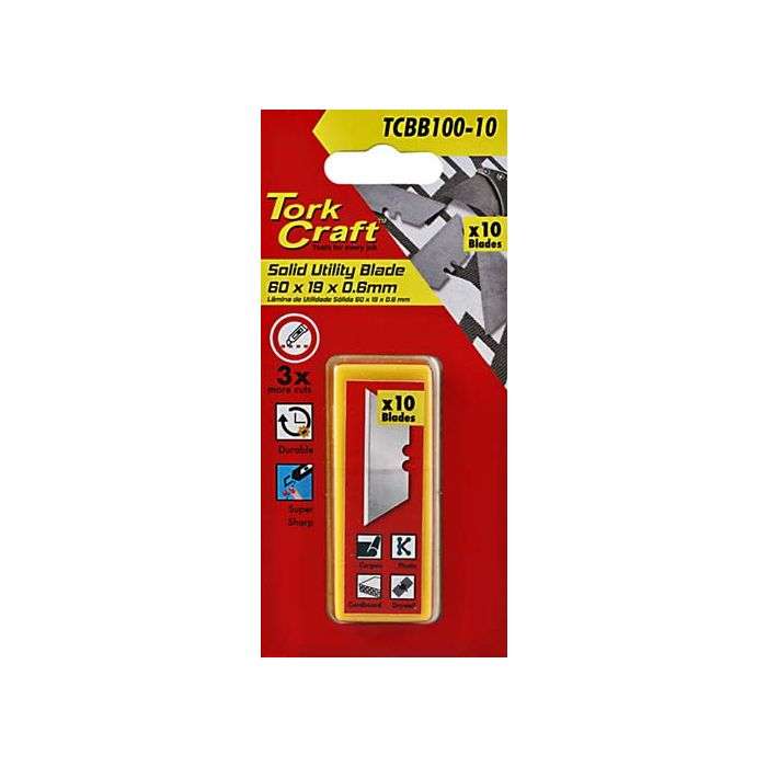 Tork Craft Trim Blades 60 x 19 x 0.06mm - 10 Pack