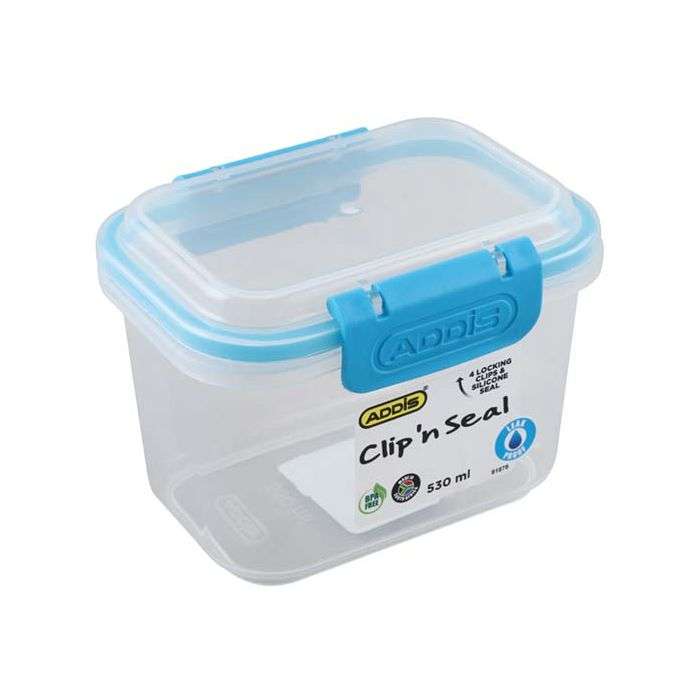 Addis Rectangular Clip & Seal Box 530ml
