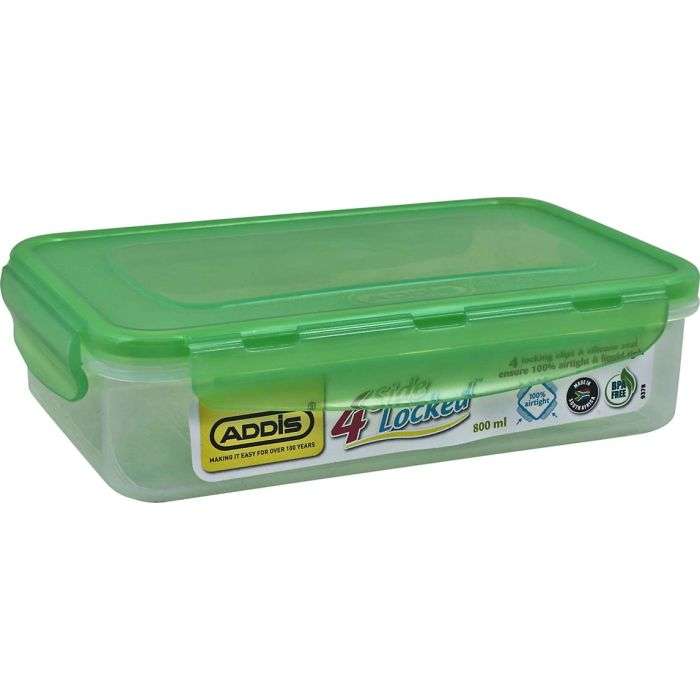 Addis 4 Side Lock Rectangular Saver 800ml