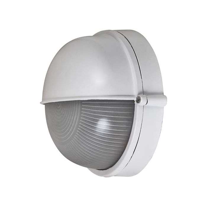 Eurolux Small Round White Eyelid Bulkhead Fitting