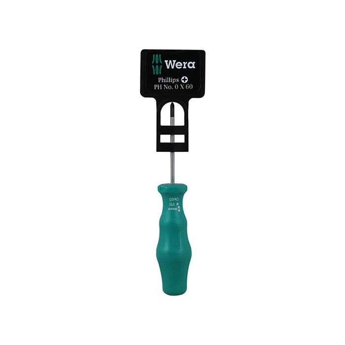 Wera No.0 Phillips Screwdriver 60mm