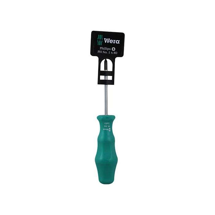 Wera No.1 Phillips Screwdriver 80mm