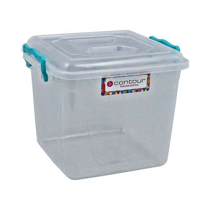 Contour Outdoor Clear Clip & Lock Storage Box 8.5L