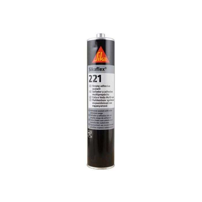 Sika Sikaflex-221 Black Adhesive Sealant 300ml