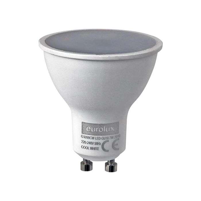 Eurolux 7W Cool White GU10 LED Lamp
