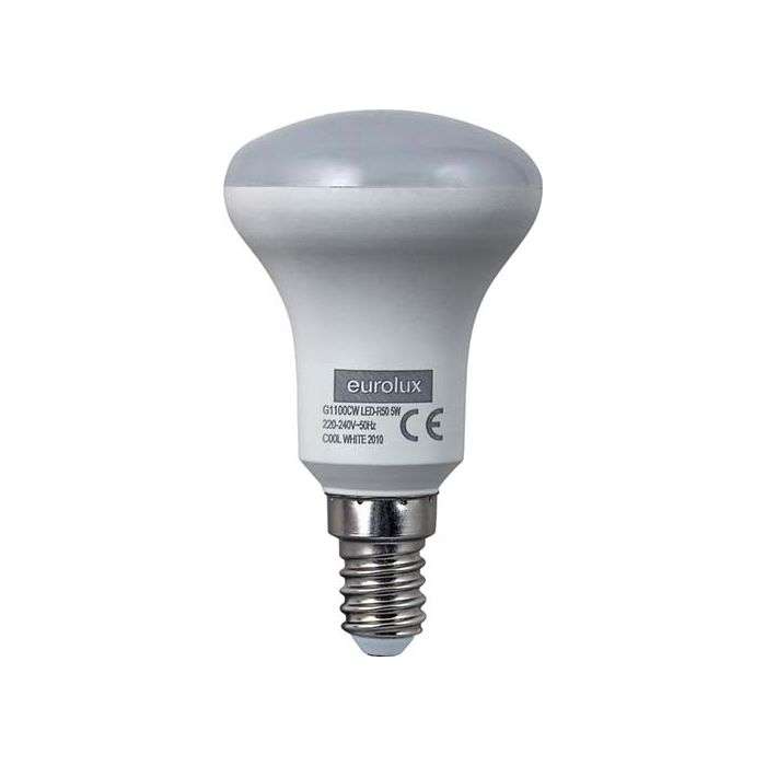 Eurolux 5W Cool White E14 LED Globe