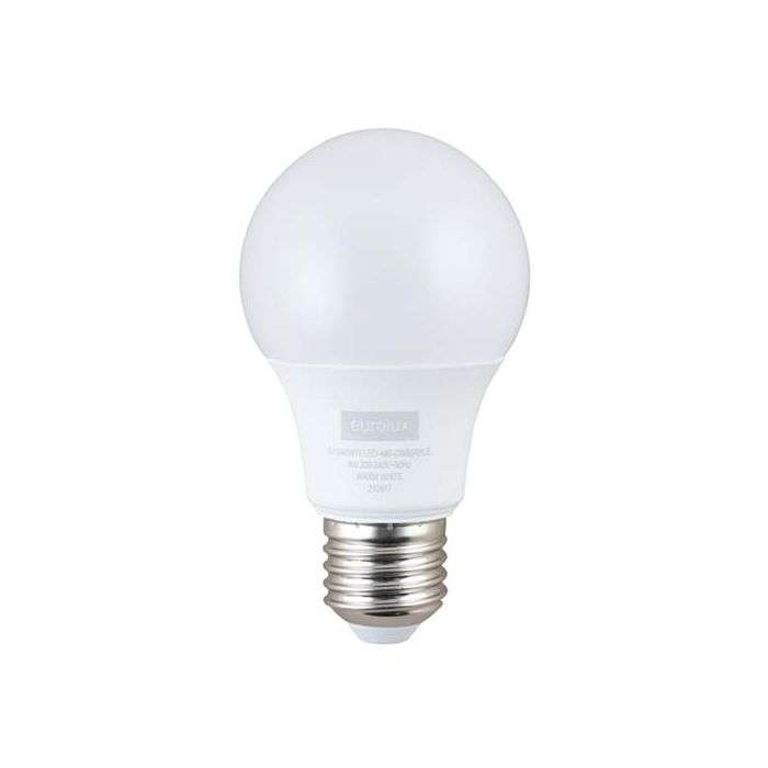 Eurolux 9W Warm White E27 LED A60 Globe