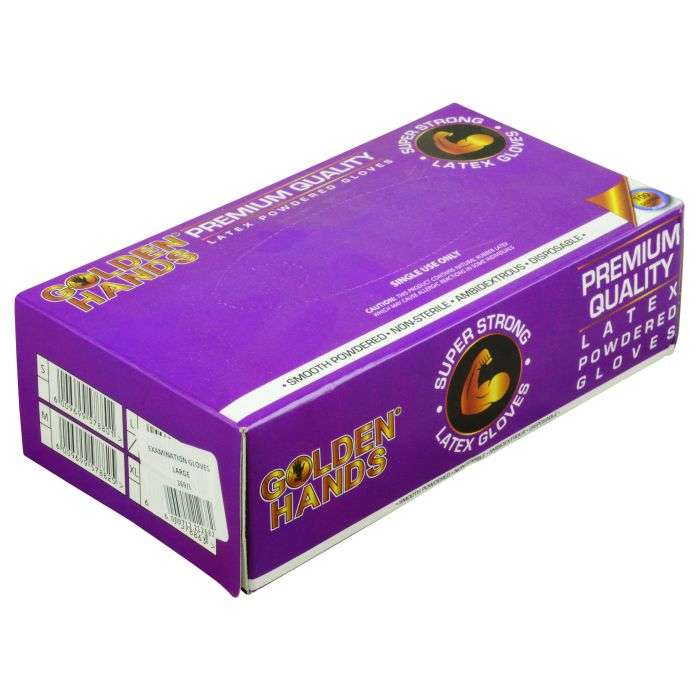 Large Examination Latex Gloves 100 Pack
