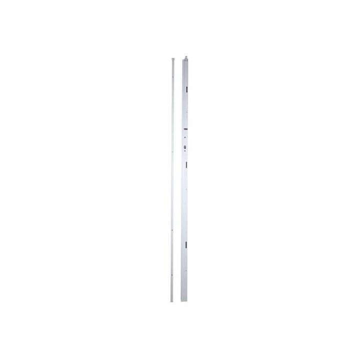 Xpanda White Aluglide Center Lock Conversion Kit